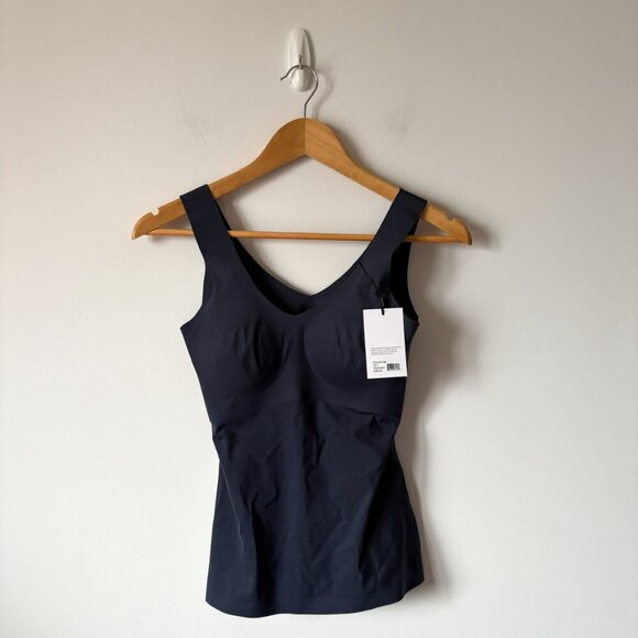 Knix LuxeLift Evolution Tank NWT Twilight Navy Blue Size Small - Picture 3 of 6